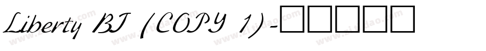 Liberty BT (COPY 1)字体转换